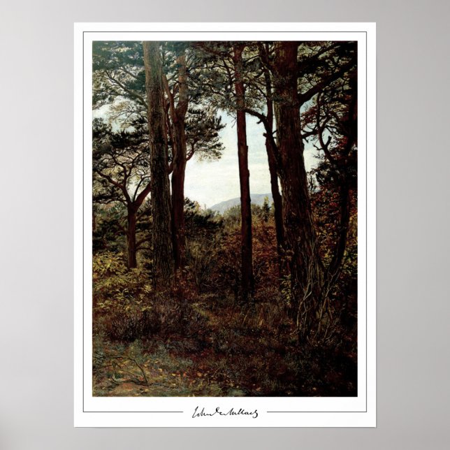 John Everett Millais Zedign konstaffisch #286 Poster (Framsidan)