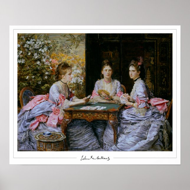 John Everett Millais Zedign konstaffisch #2 Poster (Framsidan)