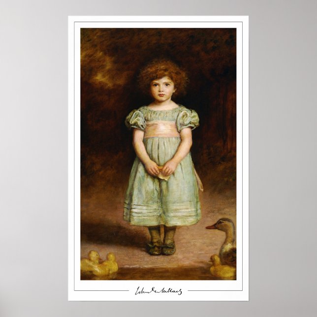 John Everett Millais Zedign konstaffisch #9 Poster (Framsidan)