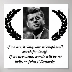 John F. Kennedy affisch
