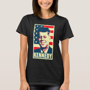 John F Kennedy American Propaganda Poster T Shirt