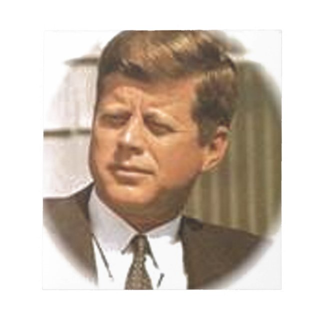 John F Kennedy Anteckningsblock (Framsida)