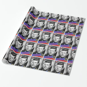 John F. Kennedy Basebollkort Presentpapper