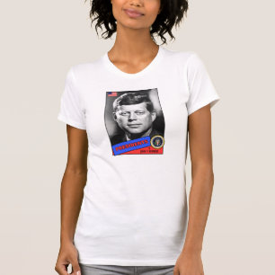John F. Kennedy Basebollkort T Shirt