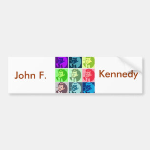 John F Kennedy Bildekal