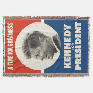 John F Kennedy en tid för storhet Filt
