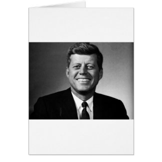 John F. Kennedy Hälsningskort