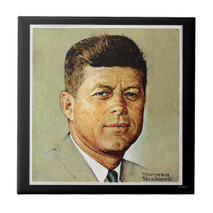 John F. Kennedy I MEMORIAM 2 Kakelplatta