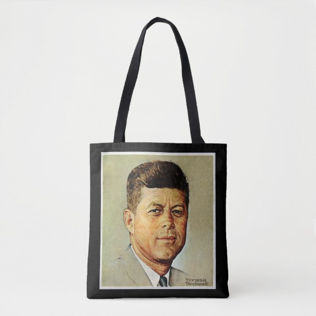 John F. Kennedy I MEMORIAM 2 Tygkasse (Framsida)