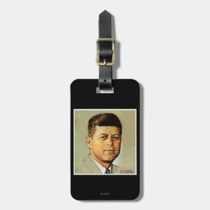 John F. Kennedy I MEMORIAM Bagagebricka