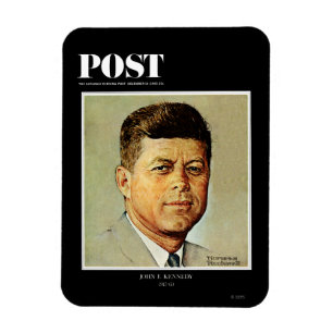John F. Kennedy I MEMORIAM Magnet