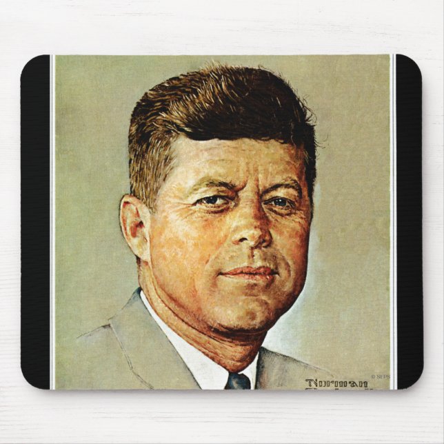 John F. Kennedy I MEMORIAM Musmatta (Framsidan)