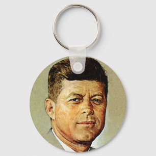 John F. Kennedy I MEMORIAM Nyckelring