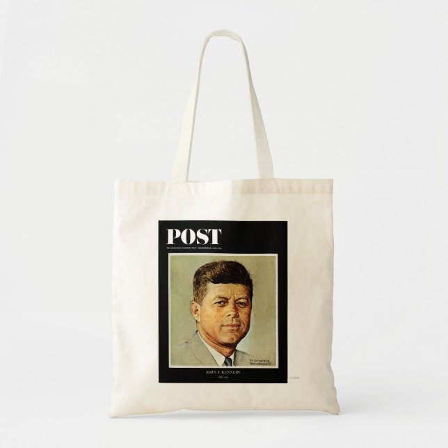 John F. Kennedy I MEMORIAM Tygkasse (Framsidan)