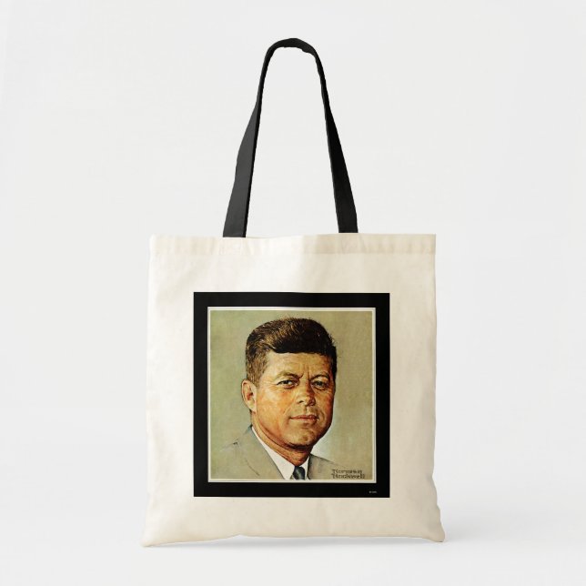 John F. Kennedy IN MEMORIAM 2 Tygkasse (Framsidan)