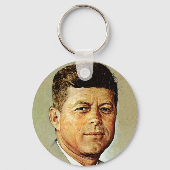 John F. Kennedy IN MEMORIAM Nyckelring (Framsida)