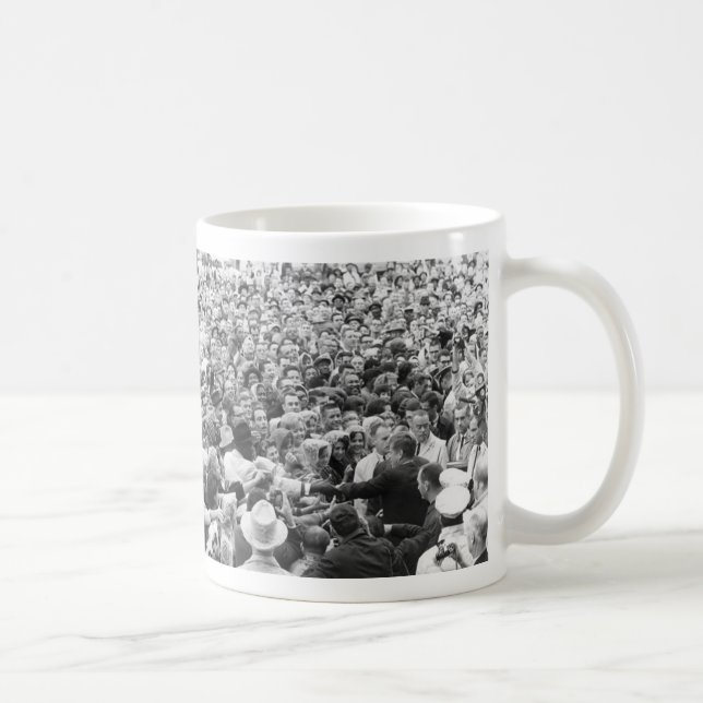 John F. Kennedy JFK Fort Worth samlar '63 Kaffemugg (Höger)