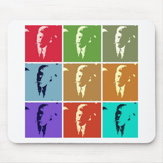 John F Kennedy/JFK Pop Art Musmatta (Framsidan)