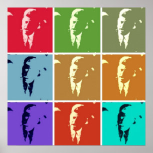John F Kennedy/JFK Pop Art Poster