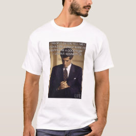 John F Kennedy Jr Bra Man T Shirt