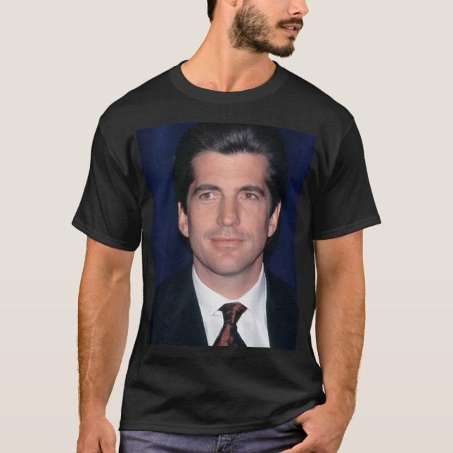 John F. Kennedy Jr. T-Shirts (Framsida)