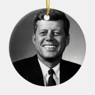 John F. Kennedy Julgransprydnad Keramik