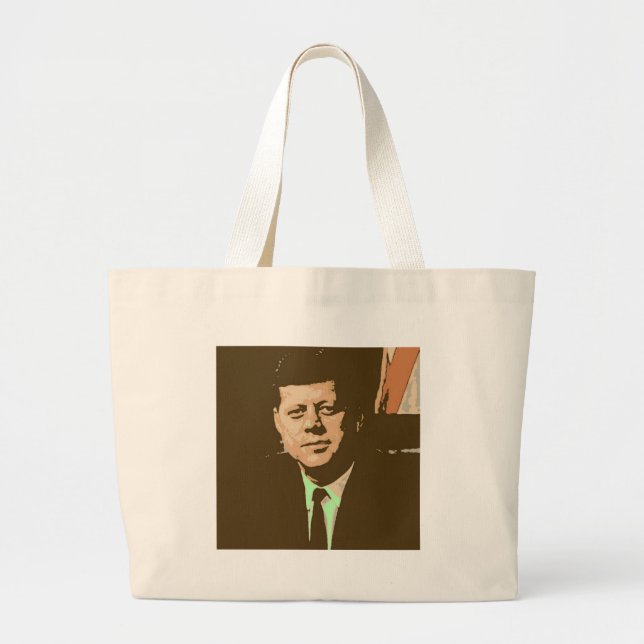John F Kennedy Jumbo Tygkasse (Framsidan)