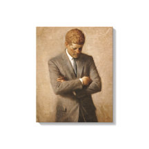 John F. Kennedy Officiell Porträtt