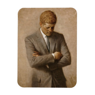 John F. Kennedy Officiell Porträtt Magnet
