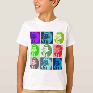 John F Kennedy Pop Art Tee