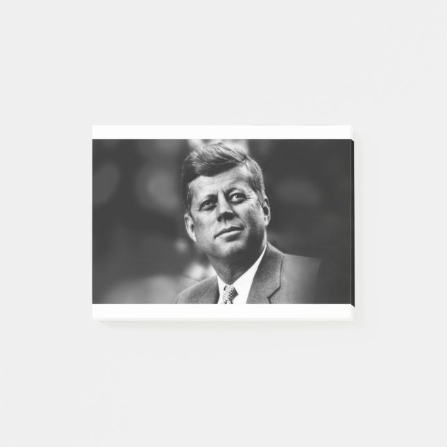 John F Kennedy Post-it Block (Framsida)