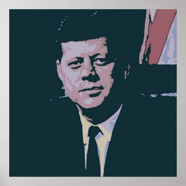 John F. Kennedy Poster (Framsidan)