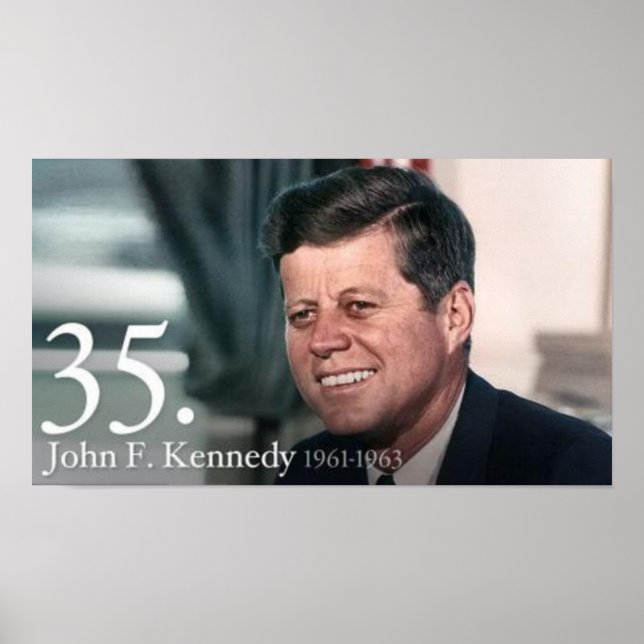 John F. Kennedy Poster (Framsidan)