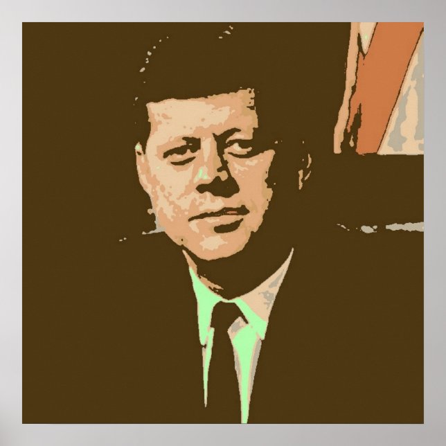 John F Kennedy Poster (Framsidan)