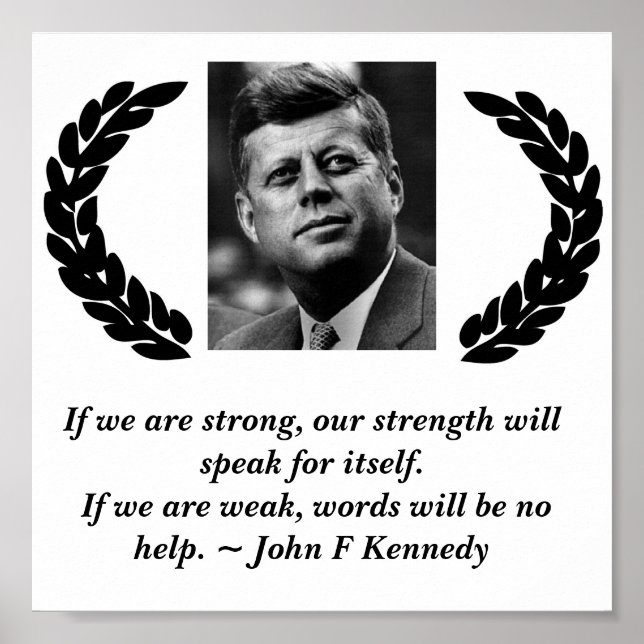 John F. Kennedy Poster (Framsidan)