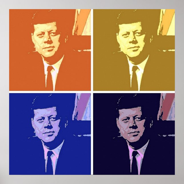 John F Kennedy Poster (Framsidan)