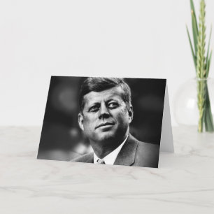 John F Kennedy President Helgkort