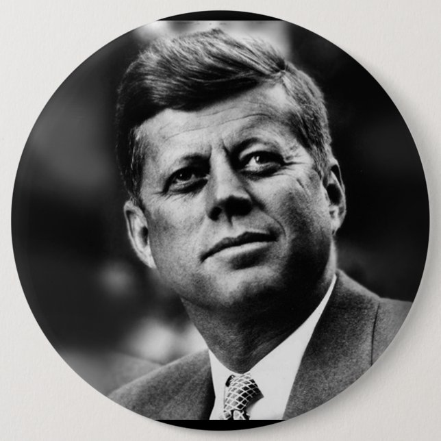 John F Kennedy President Knapp (Framsida)