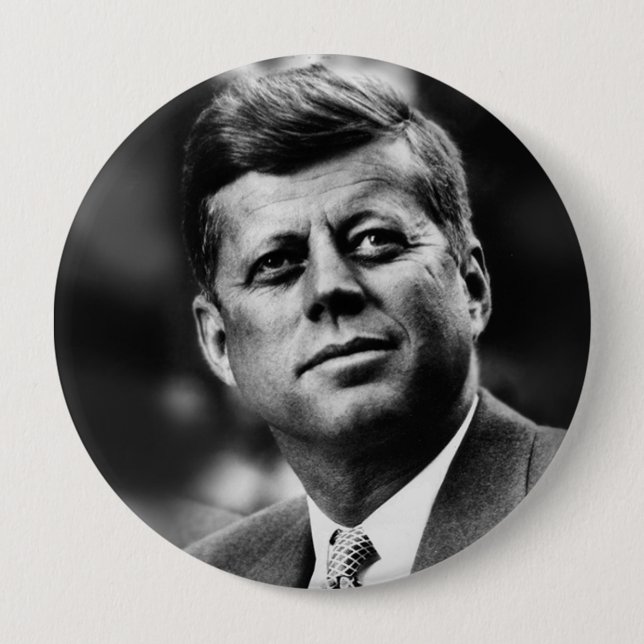 John F Kennedy President Knapp (Framsida)