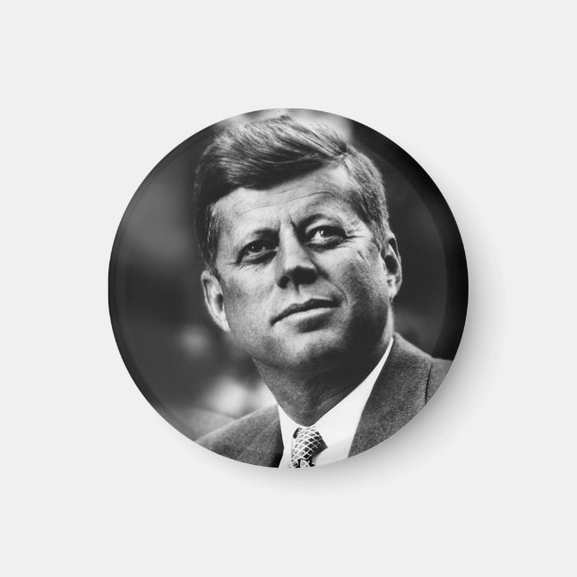 John F Kennedy President Magnet (Framsidan)