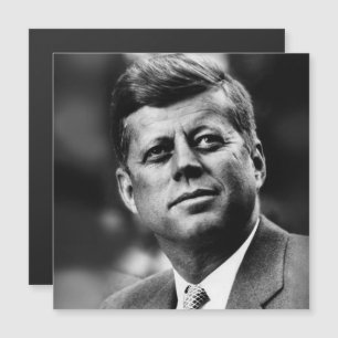 John F Kennedy President Magnetisk Inbjudningskort