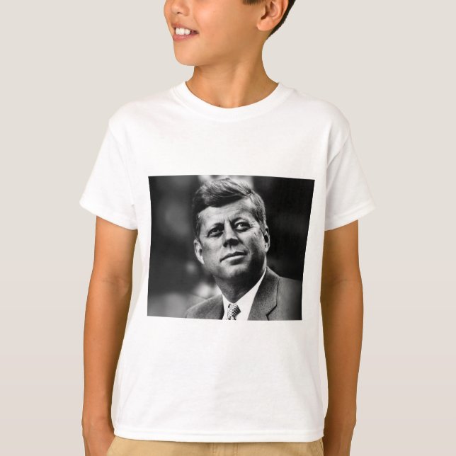 John F. Kennedy president T Shirt (Framsida)