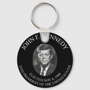 JOHN F. KENNEDY PRESIDENTIAL COIN ........... NYCKELRING
