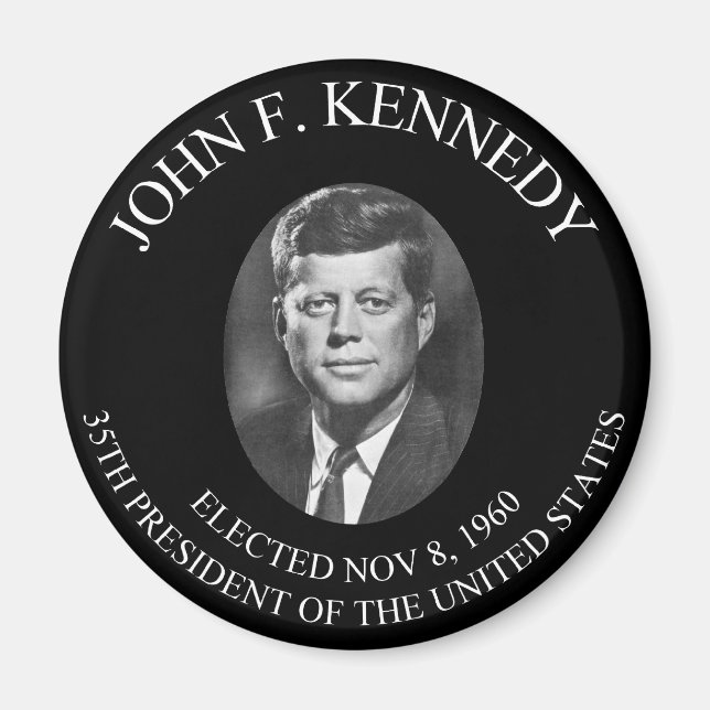 JOHN F. KENNEDY Presidentråd ......... Magnet (Framsidan)