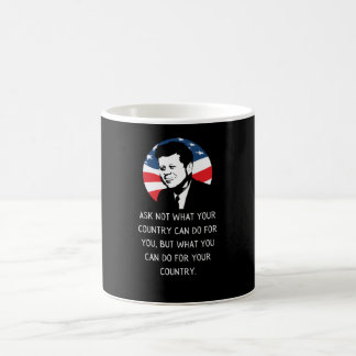 John F Kennedy Quote JFK Invigation 2021 Gift Kaffemugg