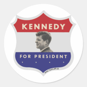 JOHN F. KENNEDY RUNT KLISTERMÄRKE