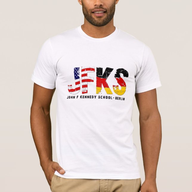 John F. Kennedy skolar - Berlin T-shirt (Framsida)
