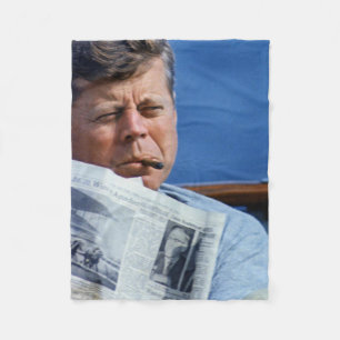 John F Kennedy Smoking Fleecefilt