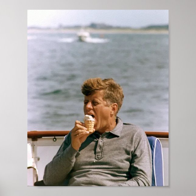 John F Kennedy Smoking Poster (Framsidan)