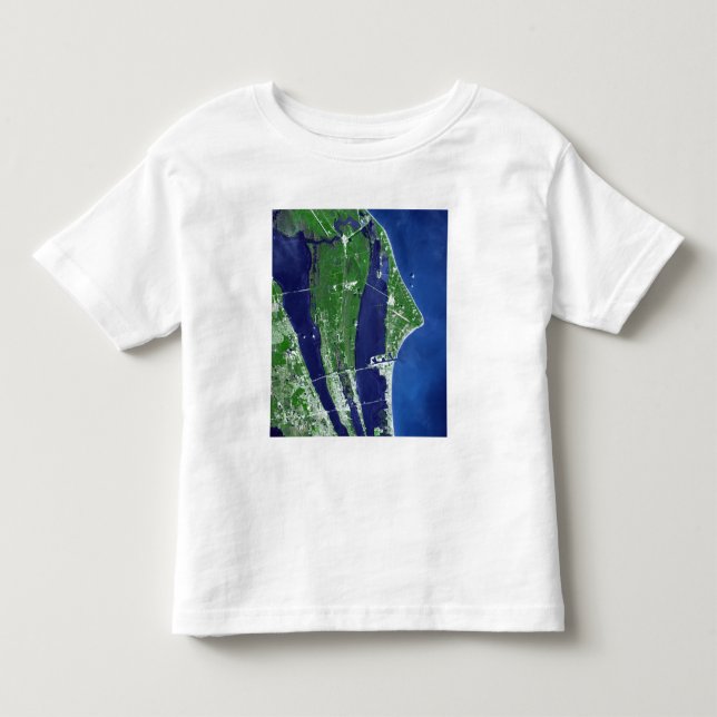 John F Kennedy Space Center Tee Shirt (Framsida)